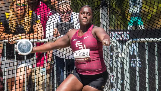 Love Opens With NCAA-Leading Discus Mark