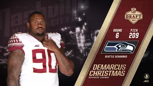 Christmas Selected By Seattle In Sixth Round Of NFL Draft