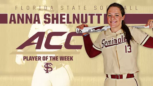 Anna Shelnutt Named ACC Player Of The Week