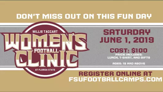 Women’s Football Clinic Set For June 1