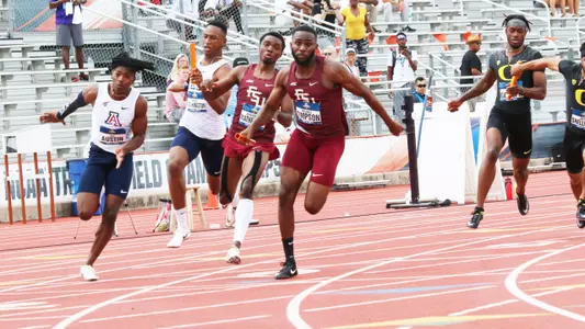 Record-Setting Relay, Rincher’s 100 Lead Day 1