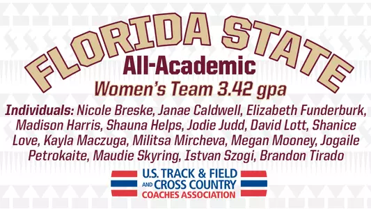 Noles Women Among Very Best Academically In Division I