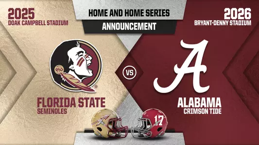 FSU, Alabama Agree To Home-And-Home Series