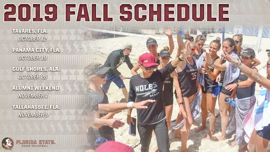 Beach Volleyball Announces Fall Schedule