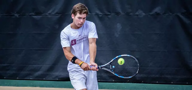 Men’s Tennis Wraps Up First Day in Tulsa