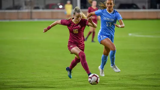 Soccer Falls to No. 3 North Carolina