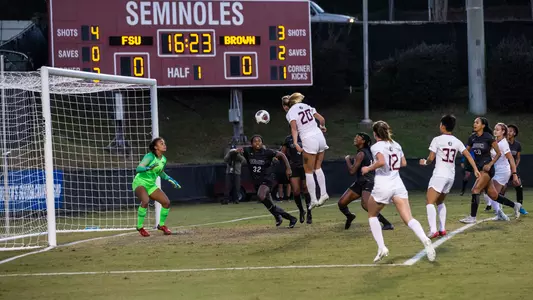 Soccer Advances to NCAA Third Round With a 2-0 Win Over Brown