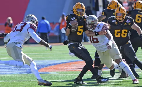 Football Falls Short, 20-14, In Sun Bowl