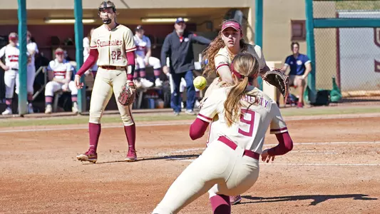 Softball Shutout By No. 1 Washington