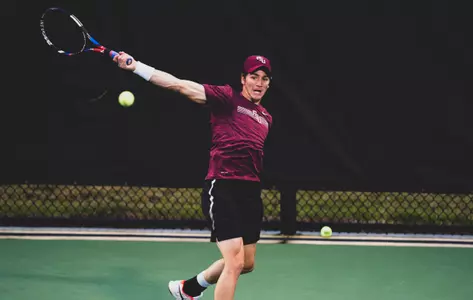 No. 22 Men’s Tennis Takes Down Auburn 4-3