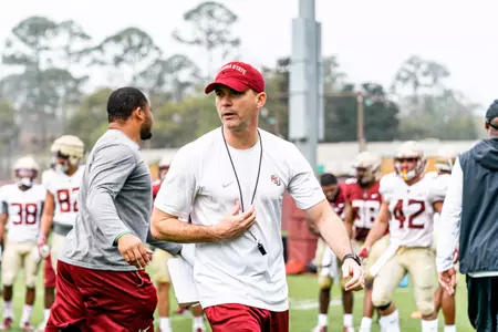 March 12 Football Practice Interviews