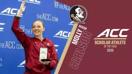 Carlson Named ACC Scholar Athlete of the Year
