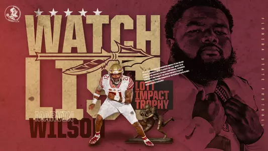 Wilson Named To Lott IMPACT Trophy Watch List
