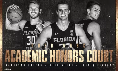 Three Seminoles Named To NABC Academic Honors Court