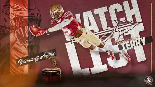 Terry Earns Biletnikoff Watch List Recognition