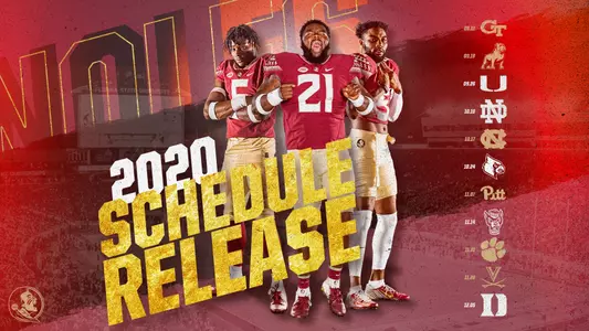 Florida State’s Revised 2020 Schedule Released