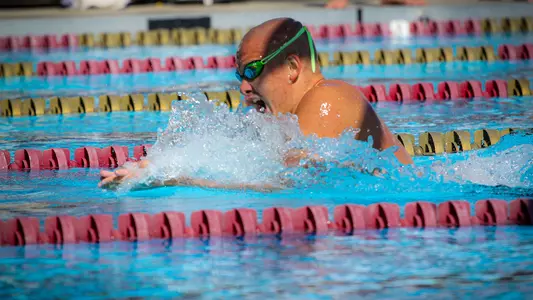 Vance Sets 400 IM Record on Day Two