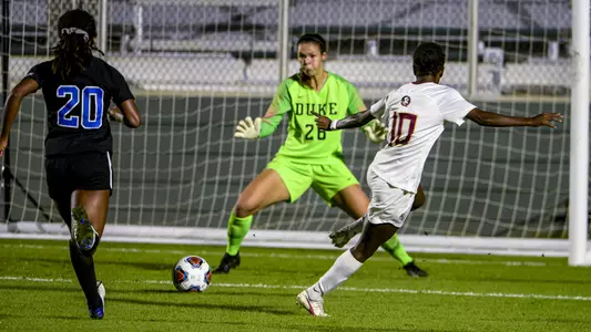 Soccer Advances to ACC Championship with 4-0 Win Over No. 6 Duke
