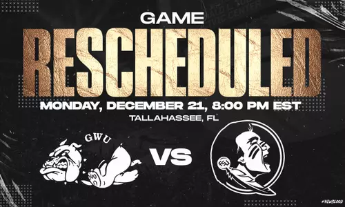 Basketball Vs. Gardner-Webb Rescheduled For Dec. 21