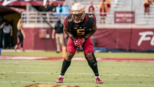 Nasirildeen Named ACC Defensive Back of the Week