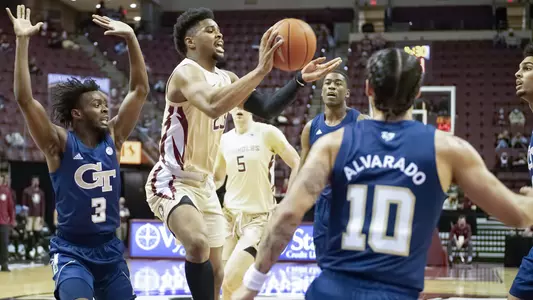 Basketball Opens ACC Play with 74-61 Victory