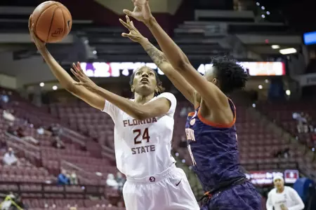 JONES PUTS UP 36 IN DOUBLE-OVERTIME WIN OVER CLEMSON