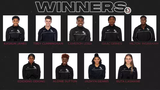 Noles Earn 10 Wins to Start the Indoor Season