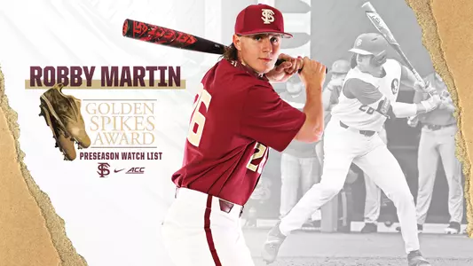 ?: Robby Martin Named to Golden Spikes Award Preseason Watch List