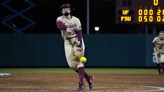 Softball Downs No. 5 Florida, 7-2