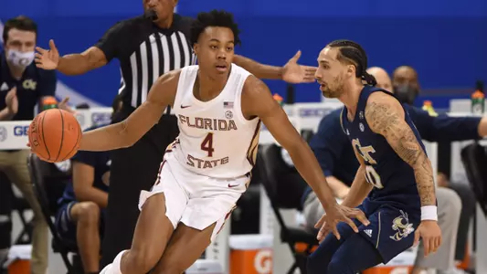 Basketball Falls to Georgia Tech, 80-75, In ACC Championship Game