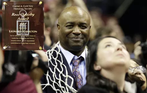 Hamilton Presented With Oglesby Award