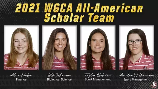 Four From W. Golf Named As WGCA Scholar All-Americans