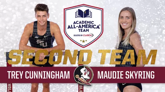 Cunningham, Skyring Earn CoSIDA Academic All-America
