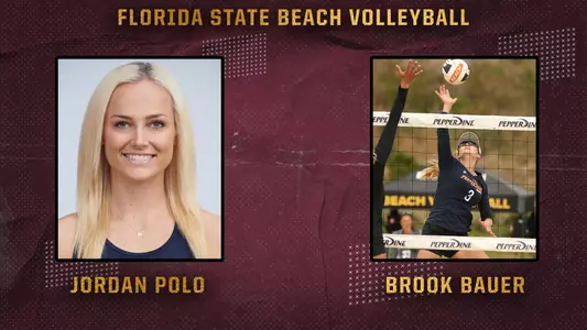 Florida State Beach Volleyball Adds Two Transfers