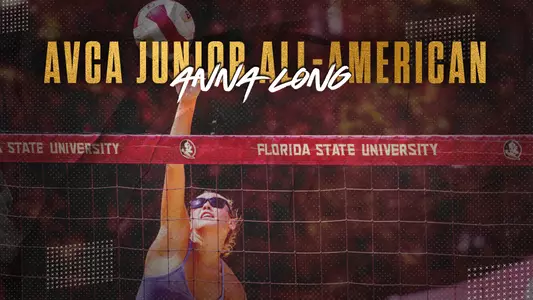 Anna Long Earns AVCA Junior Beach Volleyball All-American Honors