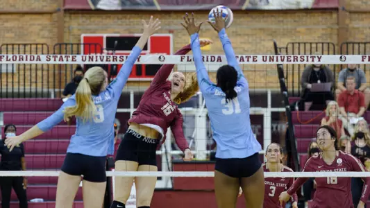 INDOOR VOLLEYBALL SWITCHES MATCH ORDER FOR SATURDAY SCRIMMAGES WILL TAKE ON JACKSONVILLE AT 12:30