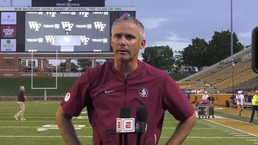 FSU vs WFU: Postgame Interview