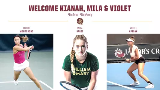Women’s Tennis Signs Three