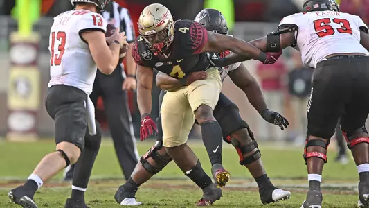 Thomas Named ACC Defensive Lineman of the Week