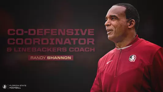 Randy Shannon Named co-Defensive Coordinator And Linebackers Coach