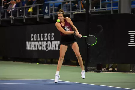 No. 16 Women’s Tennis Falls To No. 11 UF At College Match Day