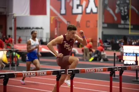 Cunningham Finishes Second at New Balance Indoor Grand Prix