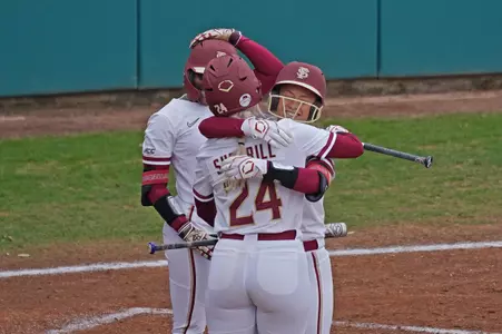 Softball Improves to 4-0 With a Pair of Wins