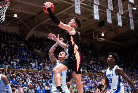 Men’s Basketball Falls at Duke, 88-70