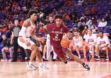 Men’s Basketball Falls at Clemson, 75-69