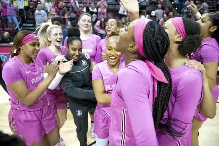 Noles Host No. 24 North Carolina in “Paint it Pink” Game