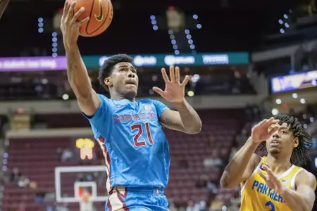 Men’s Basketball Falls to Pitt, 56-51