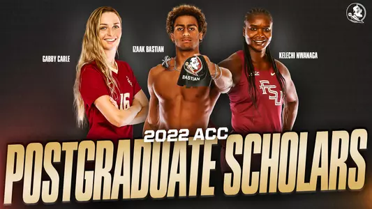 Three Noles Win ACC Postgraduate Scholarship