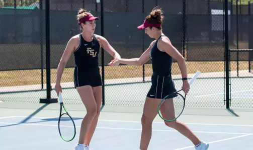 Hule and Arkadianou to Play In NCAA Doubles And Singles Championships