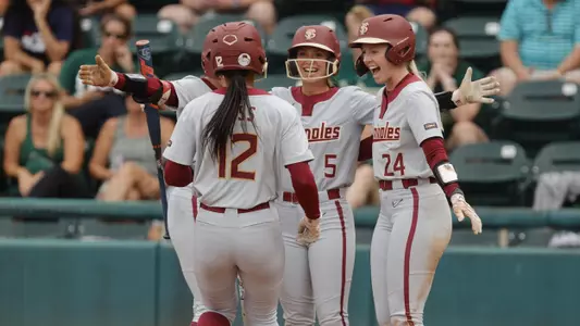 Softball Earns Second Straight Run Rule Victory To Advance to Sunday